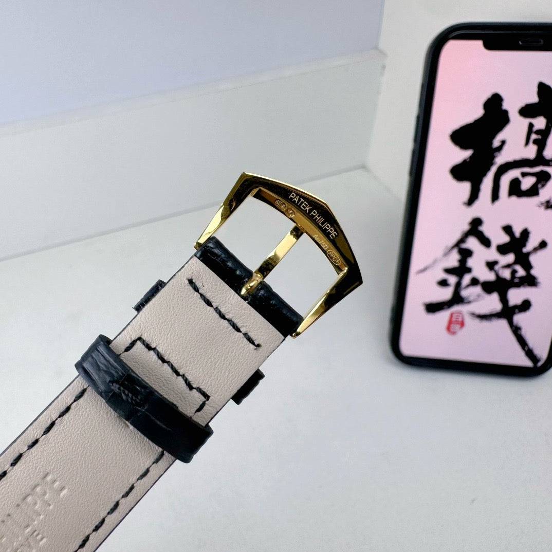 Black Golden Watch