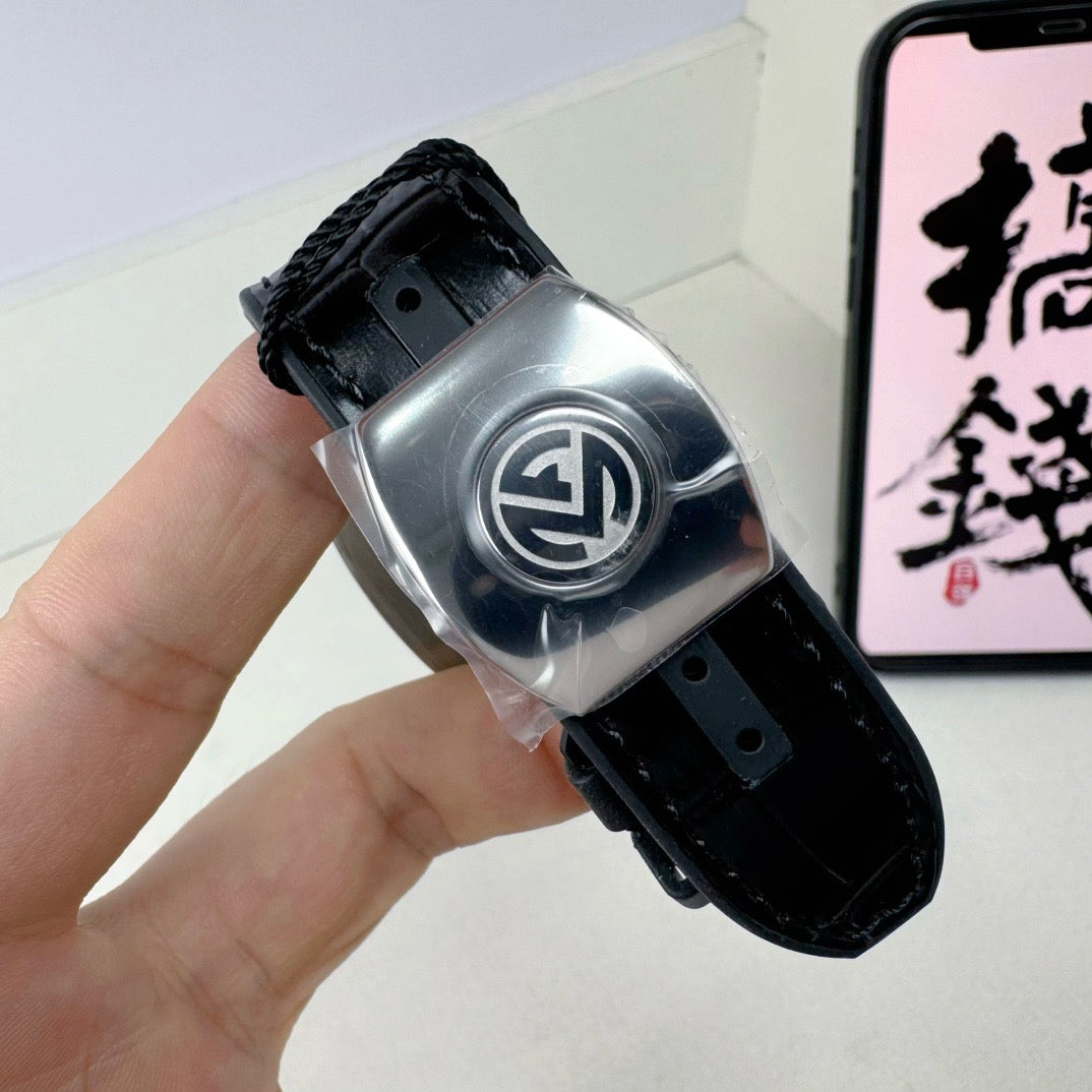 Silver Black Watch