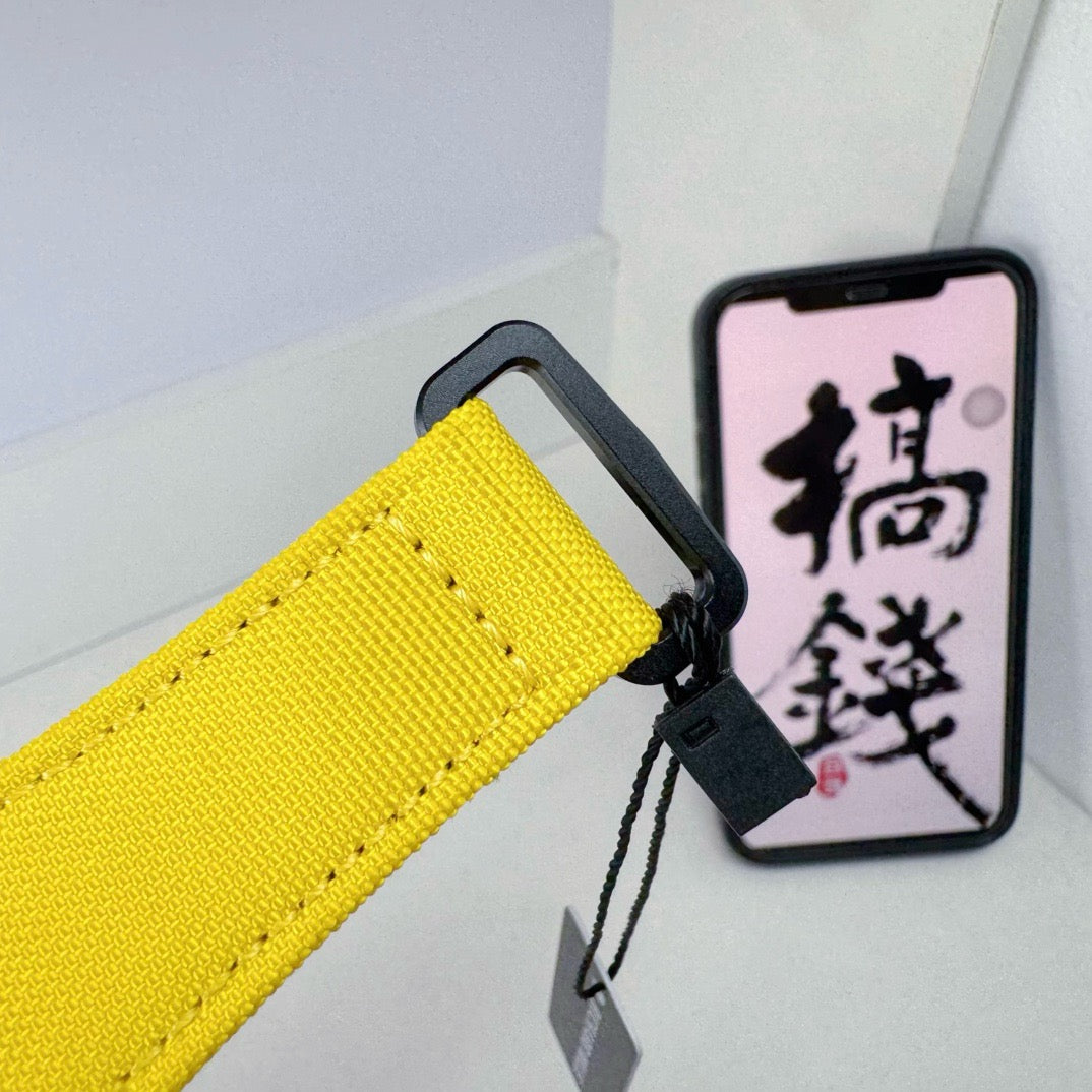 Yellow White Watch