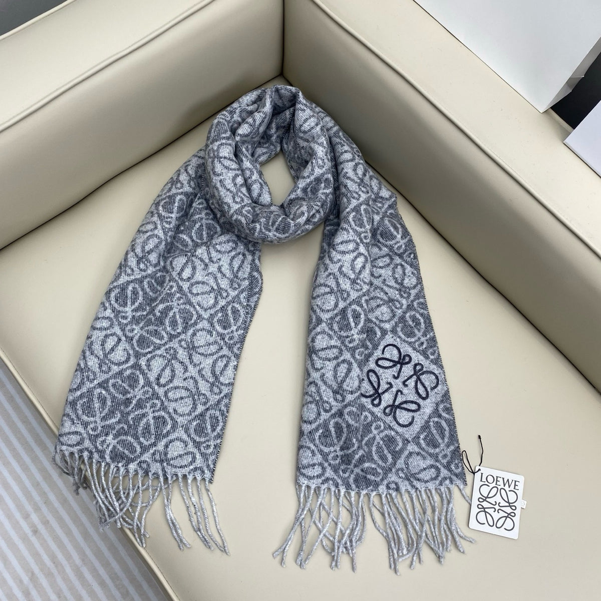 Grey Scarf