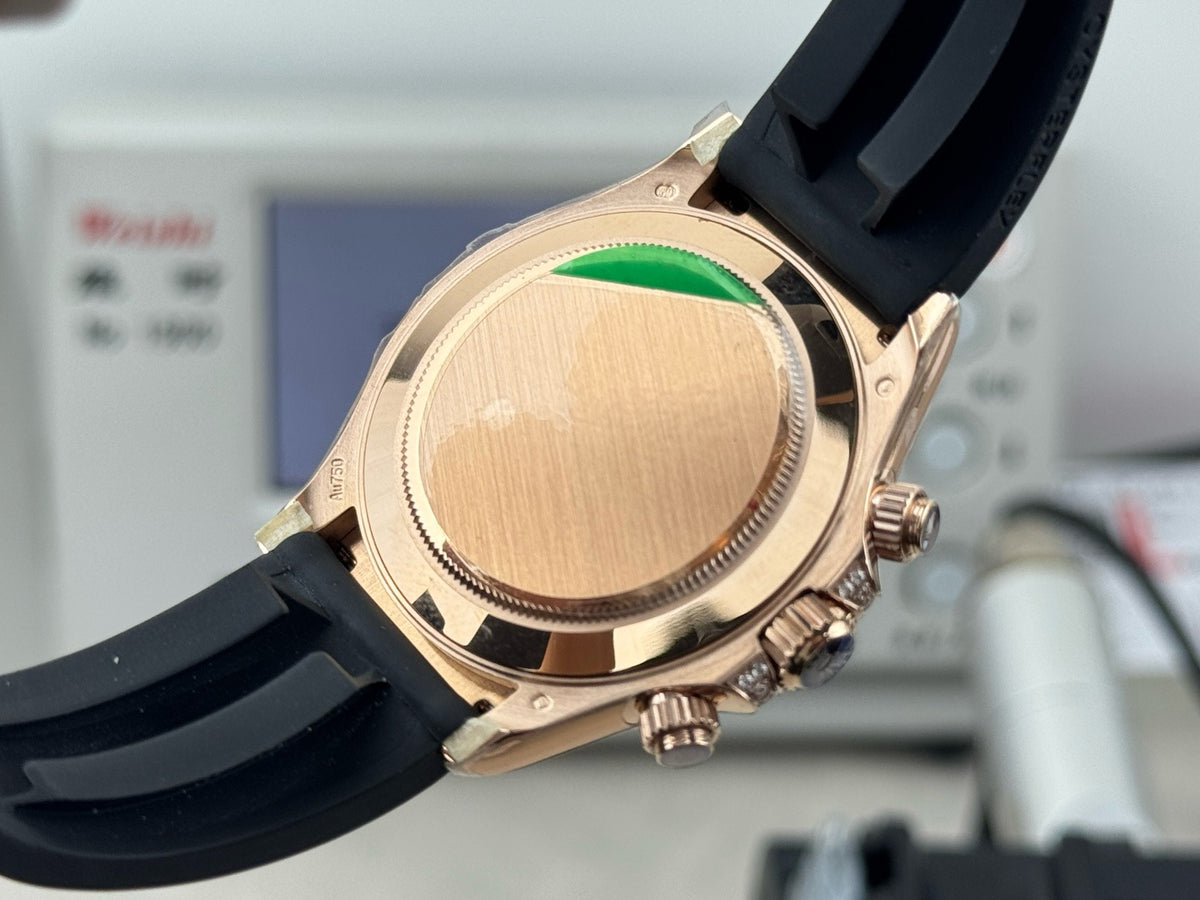 Black Rose Gold Watch