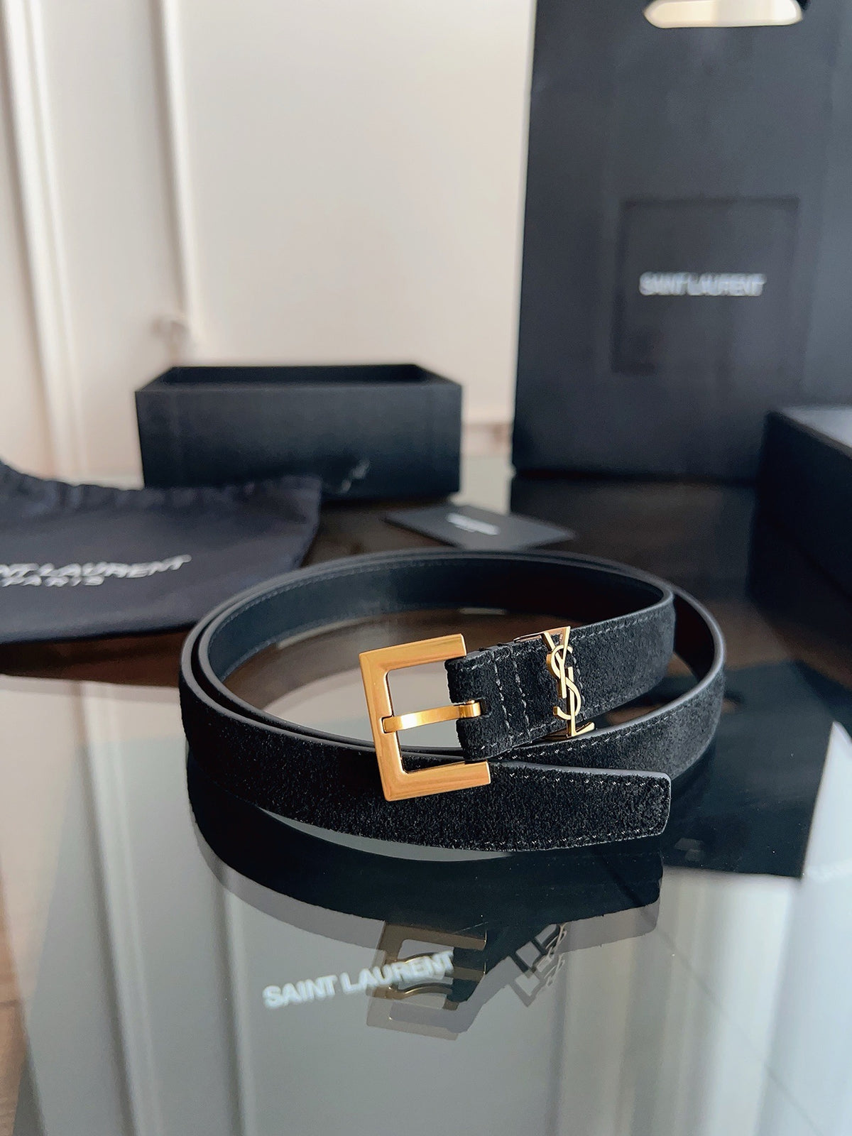 Brown, Mustard and Black Belt - FashionHype.xyz