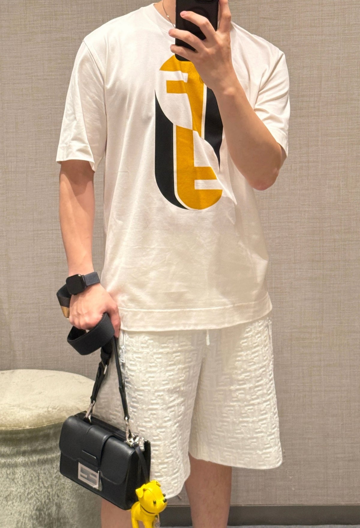 Cream T-shirt - FashionHype.xyz