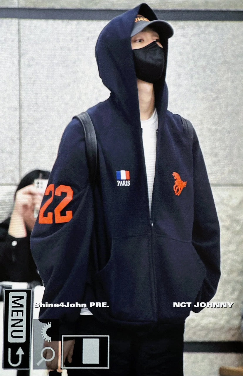 Dark Blue Hoodie