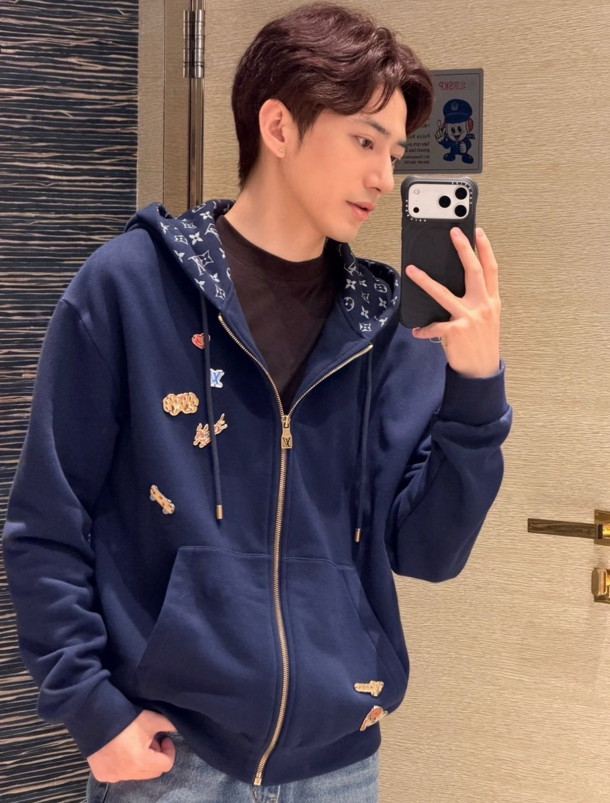 Blue Hoodie