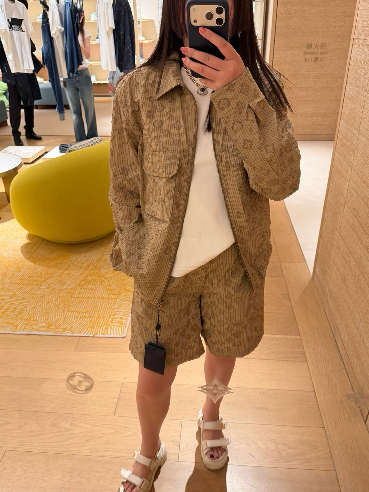 Beige Jacket