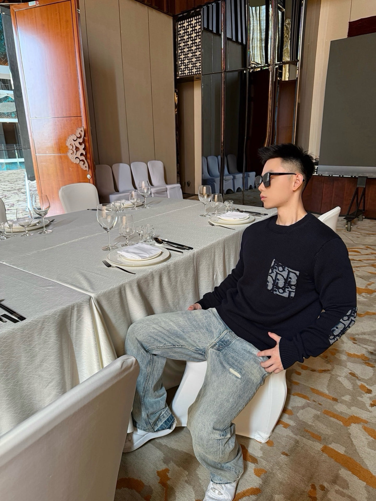 Blue Sweatshirt