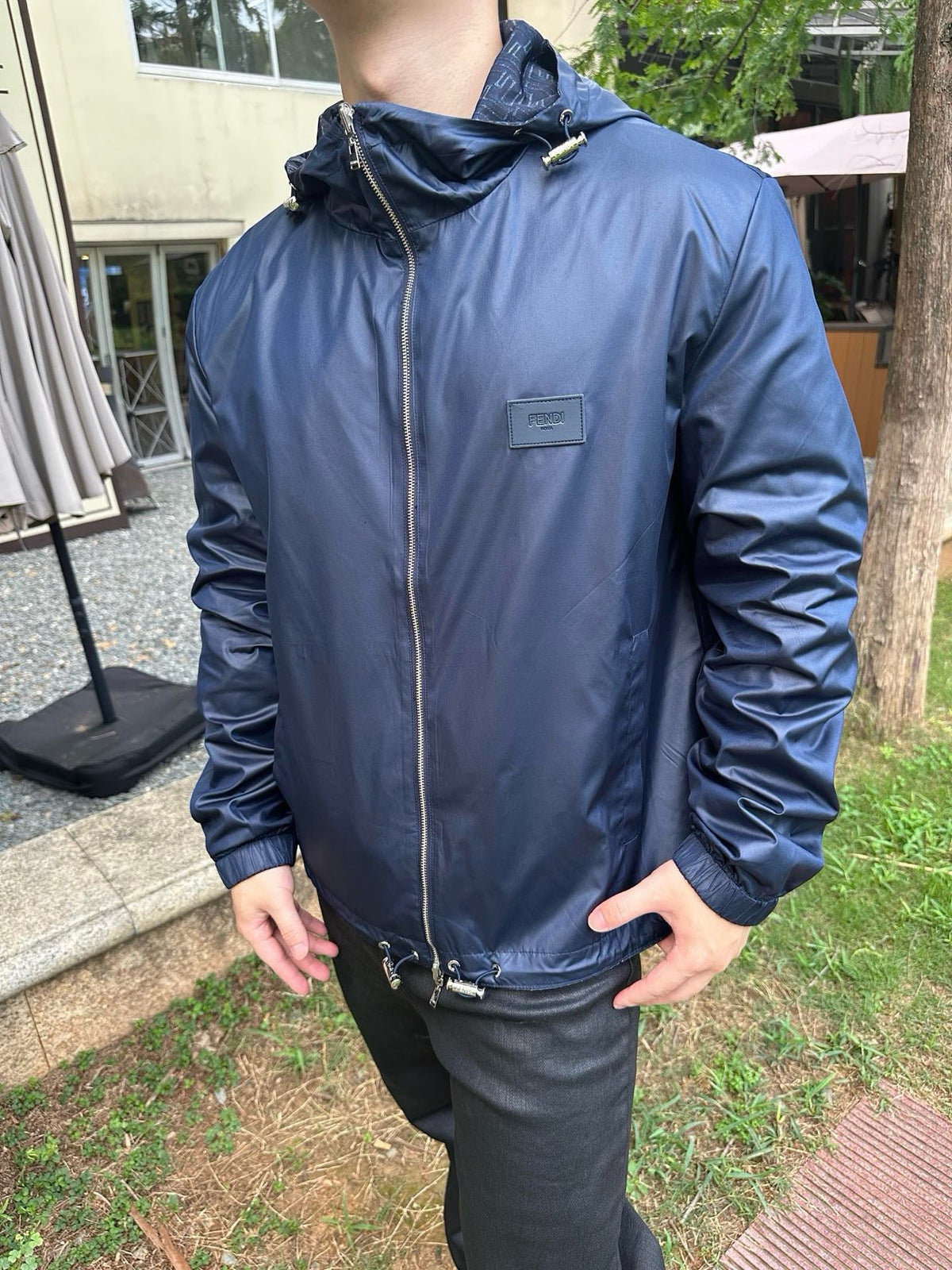 Charcoal Black Jacket
