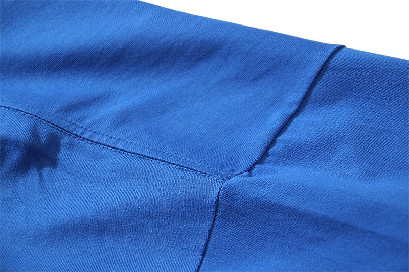 Blue and Black T-shirt - FashionHype.xyz