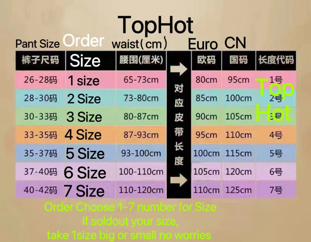 Multi-Colors Belt