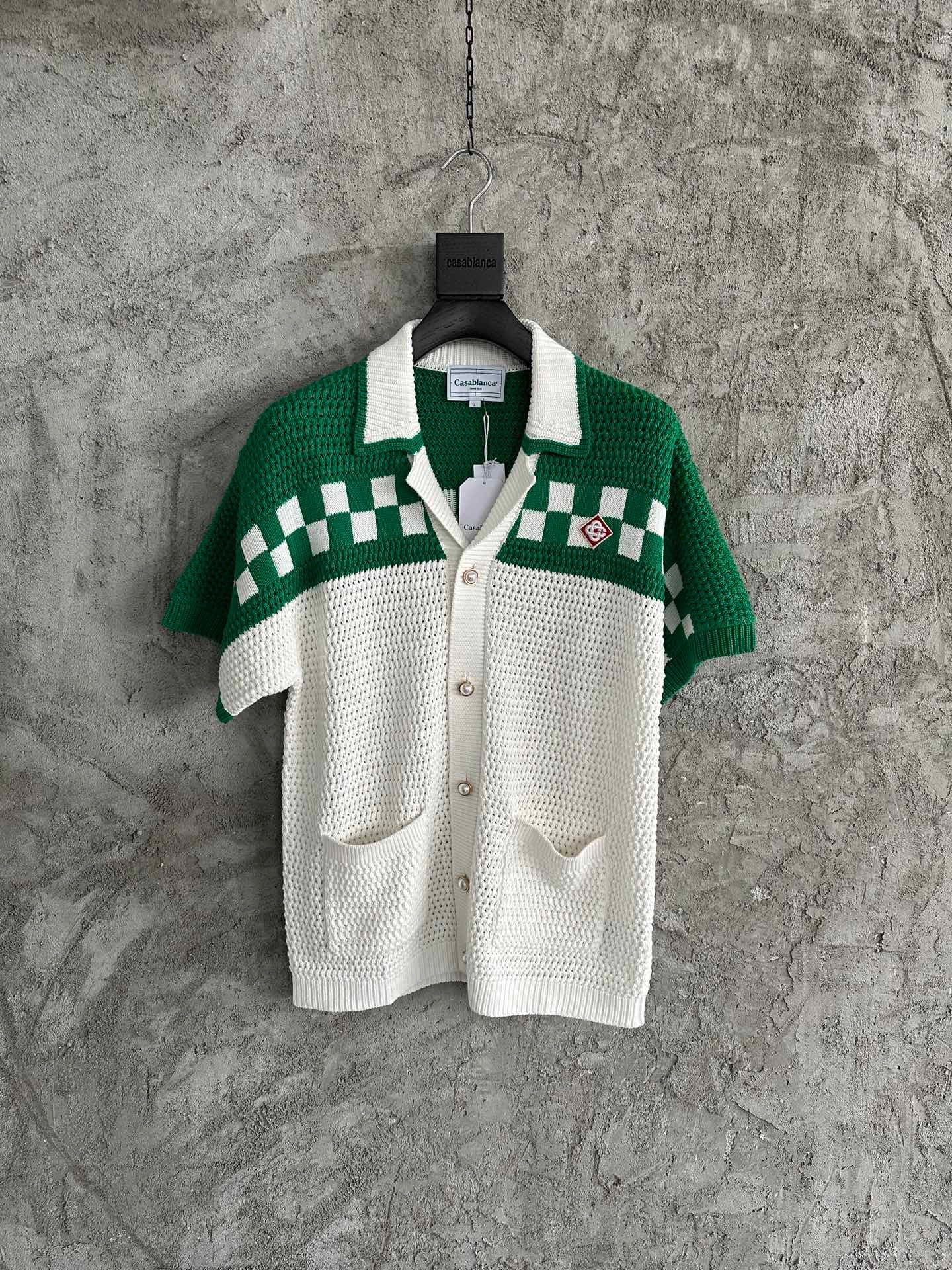 White green Shirt - FashionHype.xyz