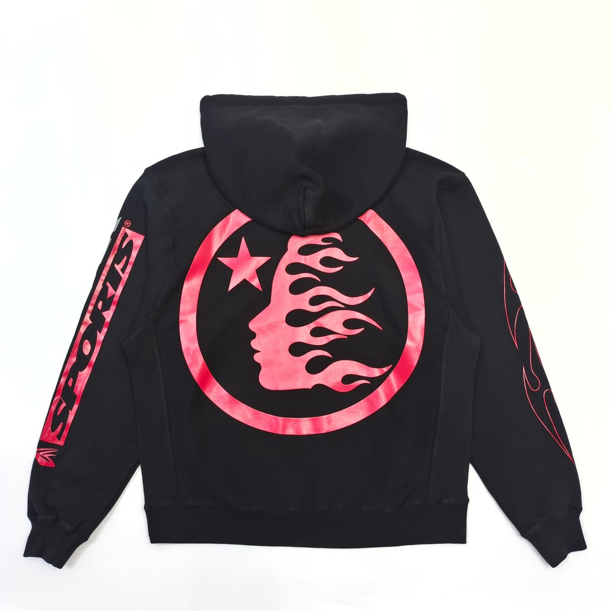 Schwarzer Hoodie