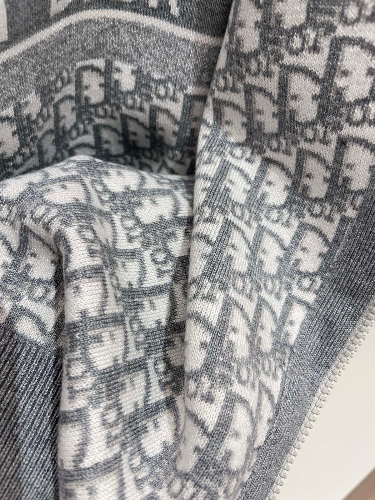Dark blue and Grey Jacket - FashionHype.xyz