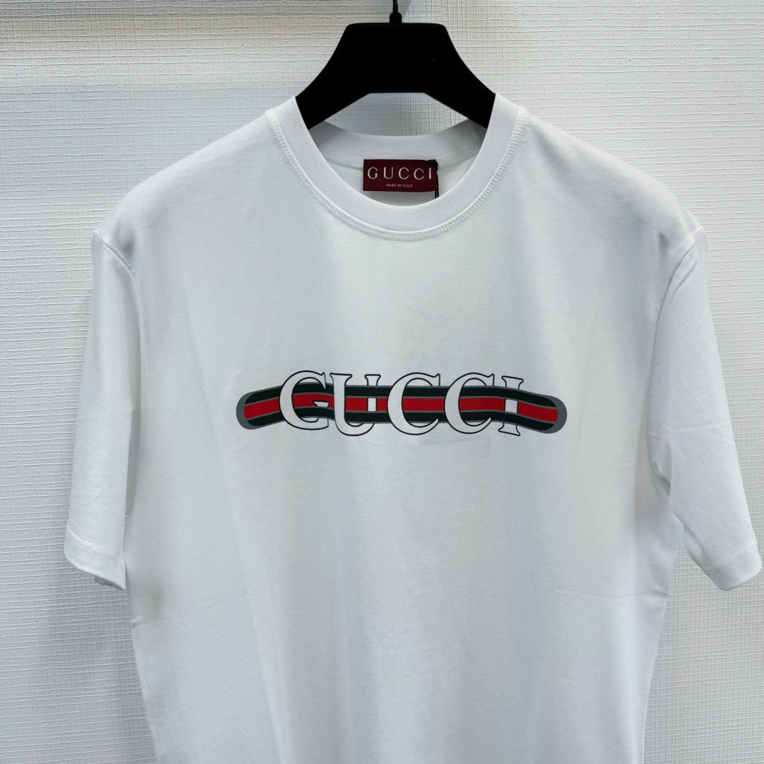 White T-shirt - FashionHype.xyz