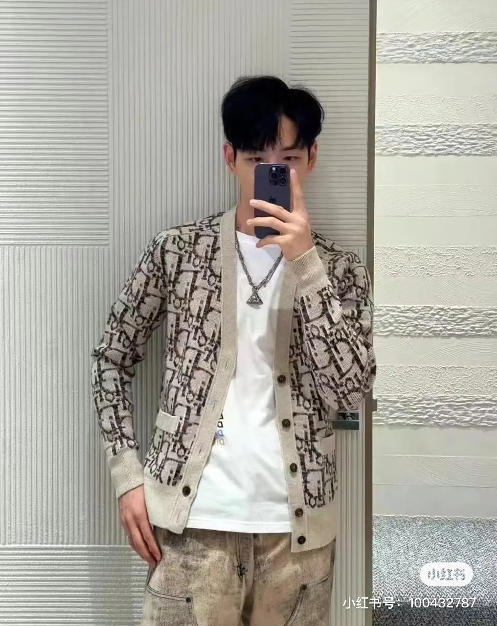Brown grey Jacket - FashionHype.xyz