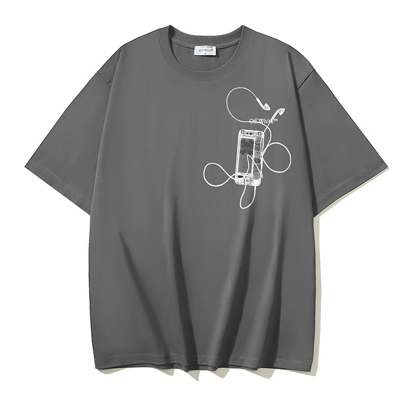 Black and Grey T-shirt - FashionHype.xyz