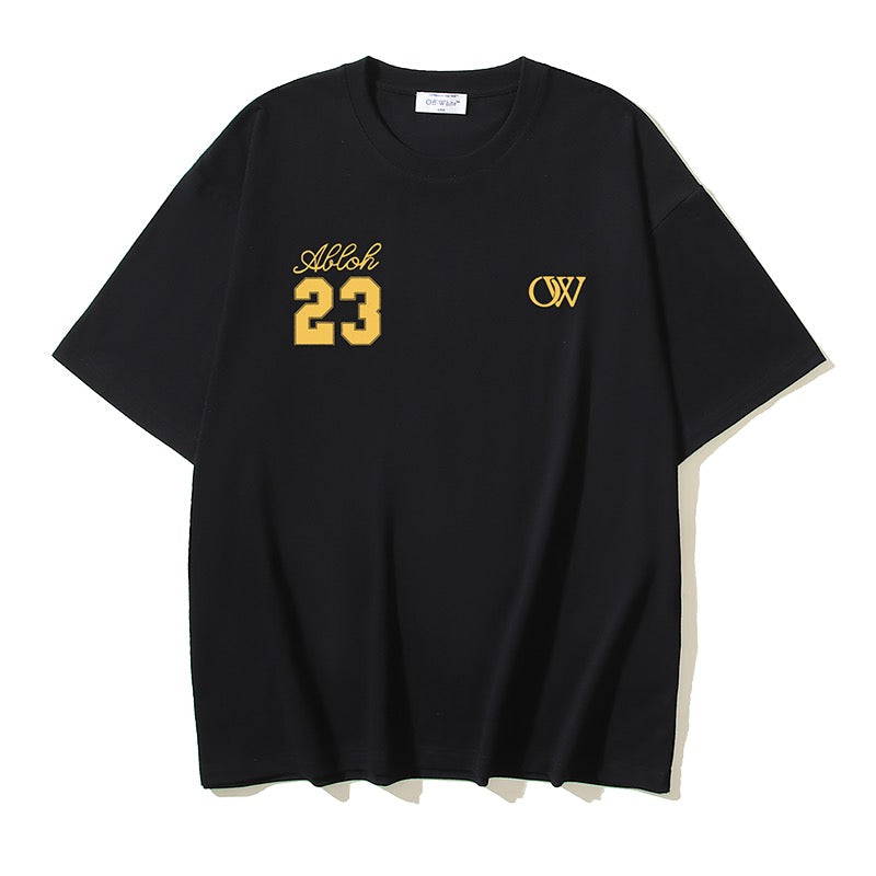 Blue and Black T-shirt - FashionHype.xyz