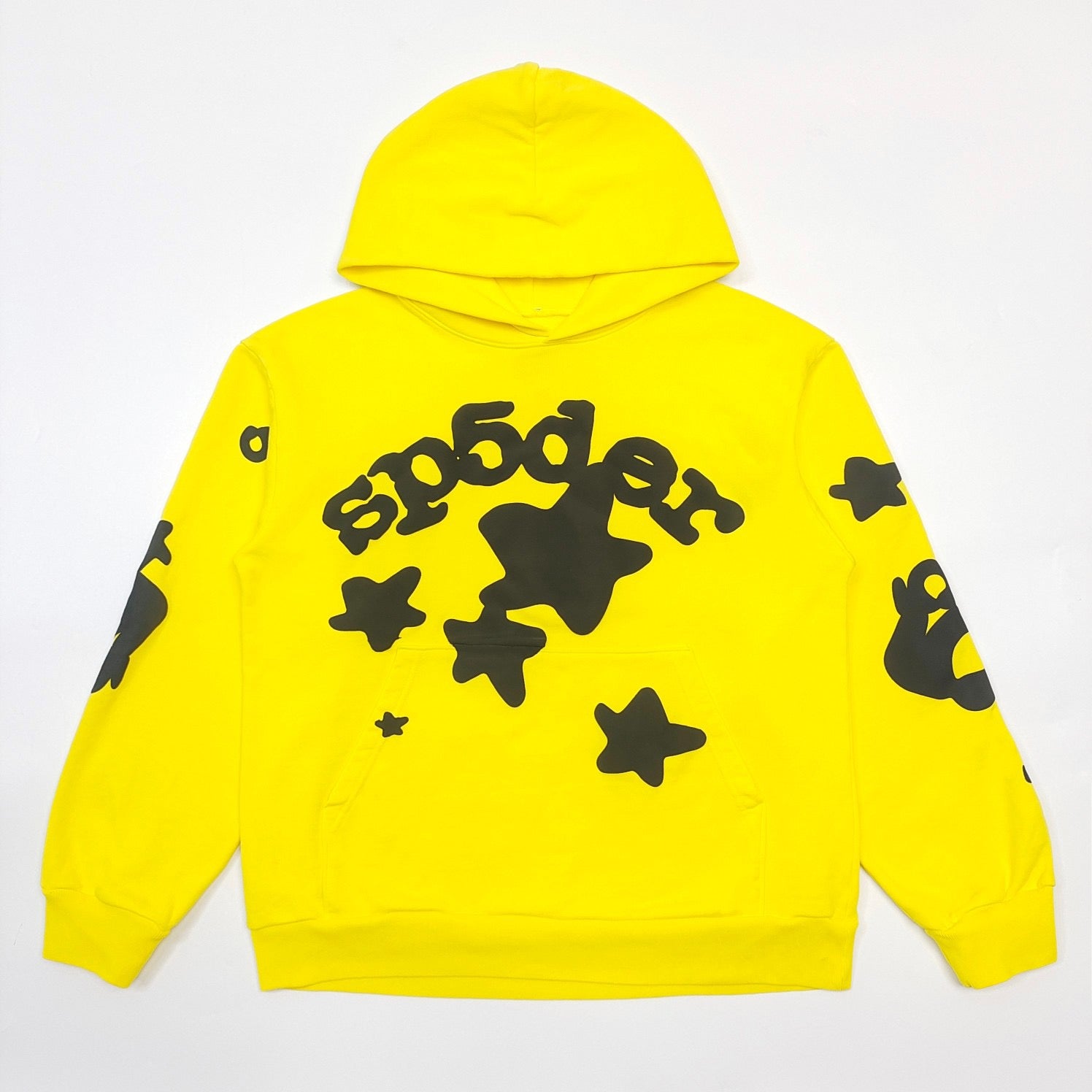 Sudadera con capucha amarilla