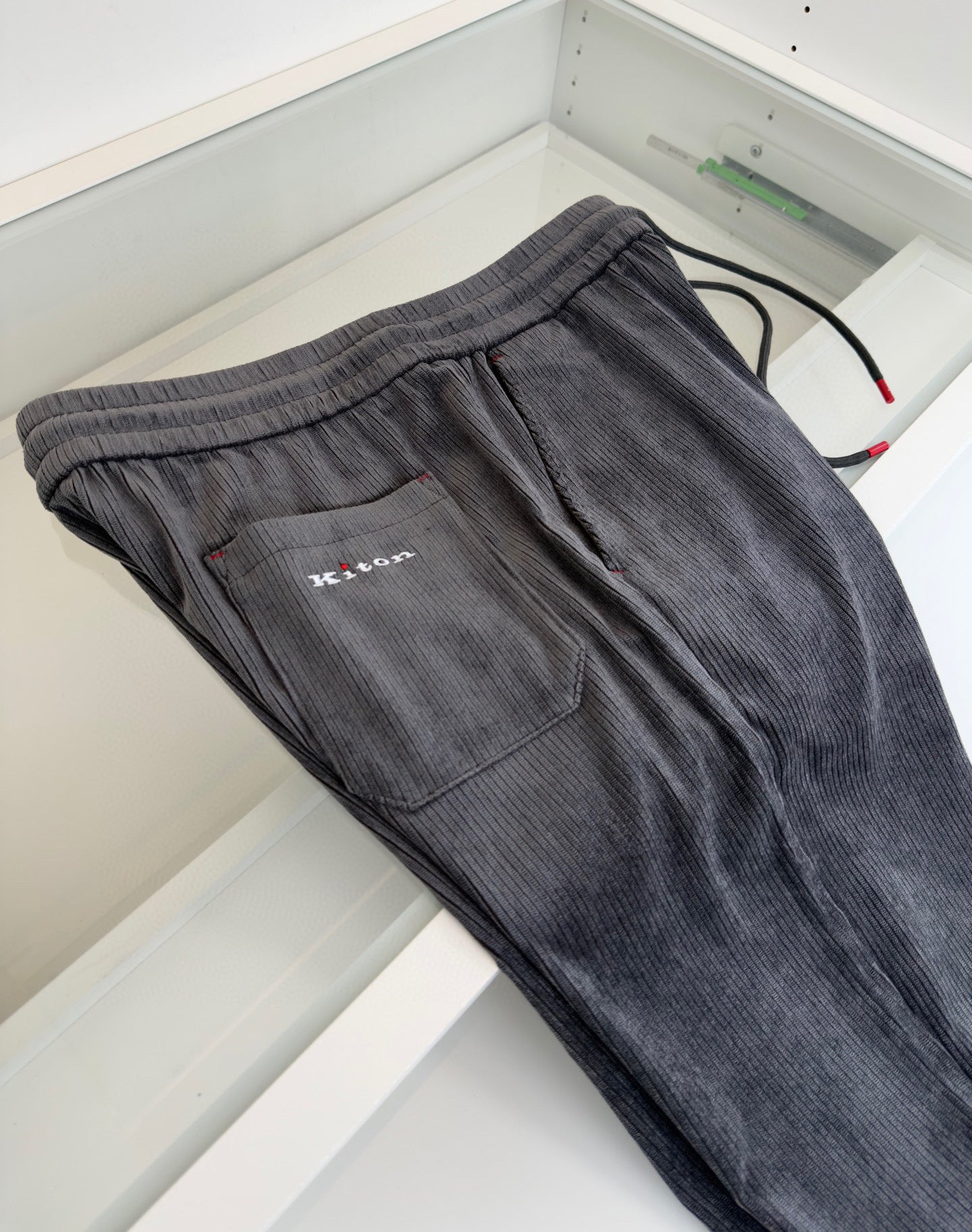 Dark Blue and Black Pant