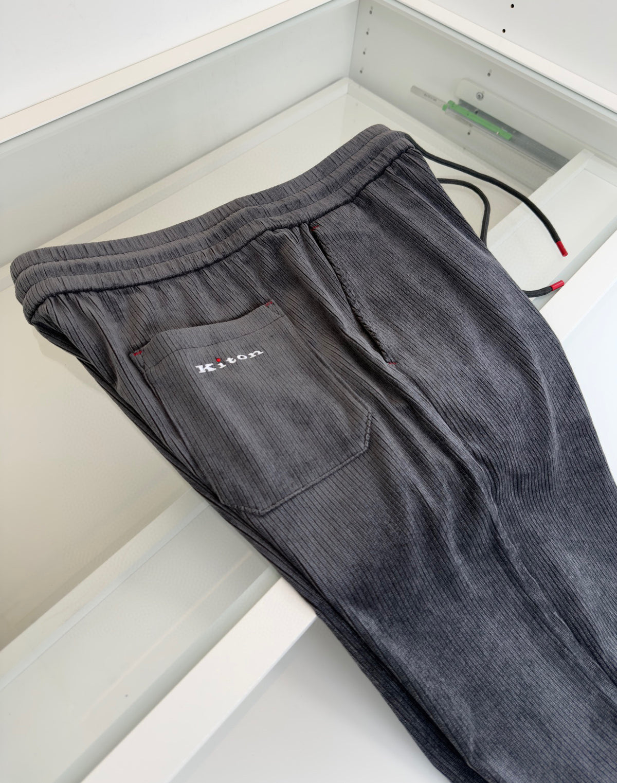 Dark Blue and Black Pant