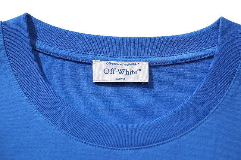 Blue and Black T-shirt - FashionHype.xyz