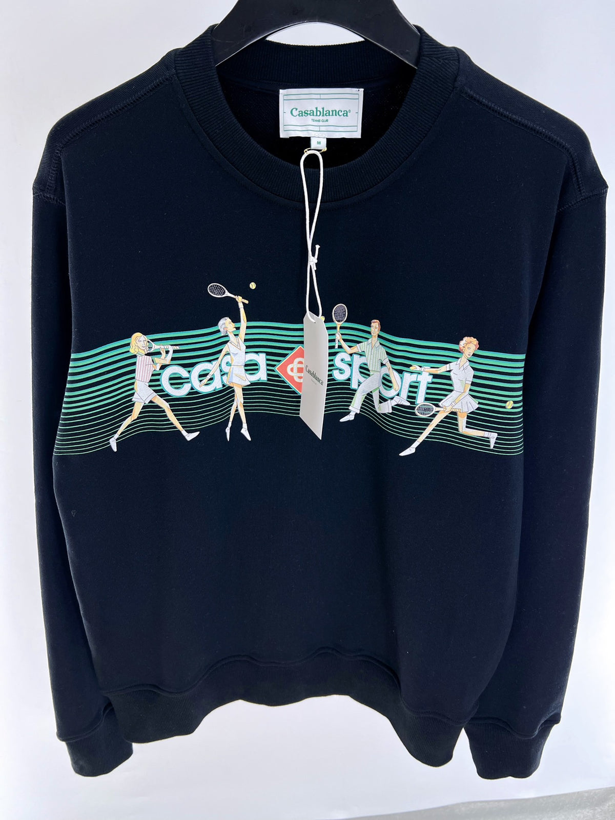 Sudadera en blanco y negro
