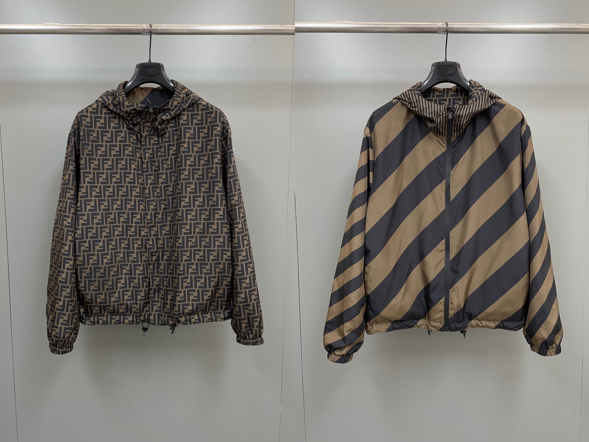 Black grey Jackets - Size L