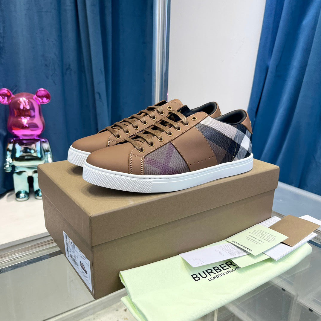 Brown grey white Shoes - FashionHype.xyz