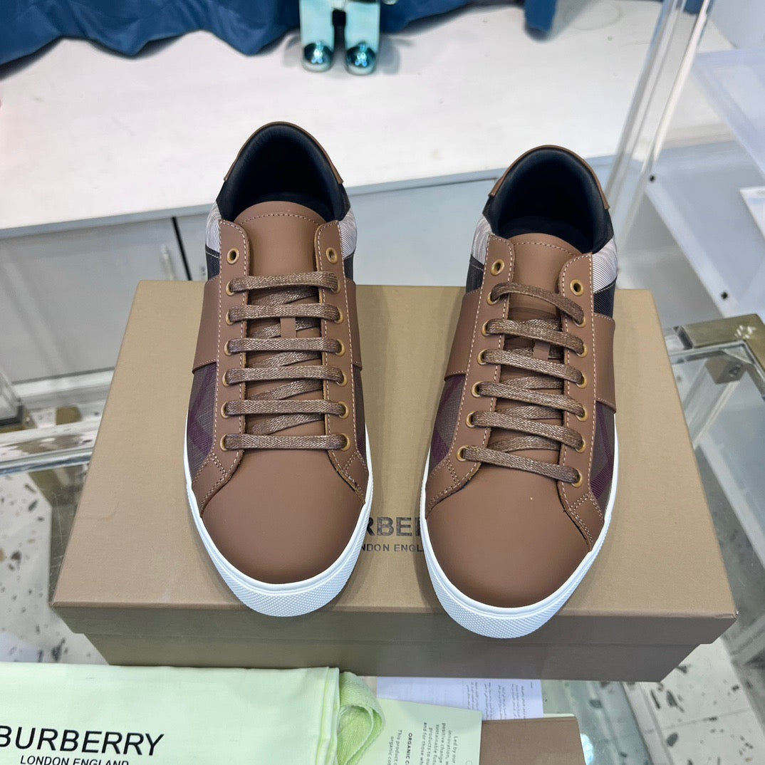 Brown grey white Shoes - FashionHype.xyz
