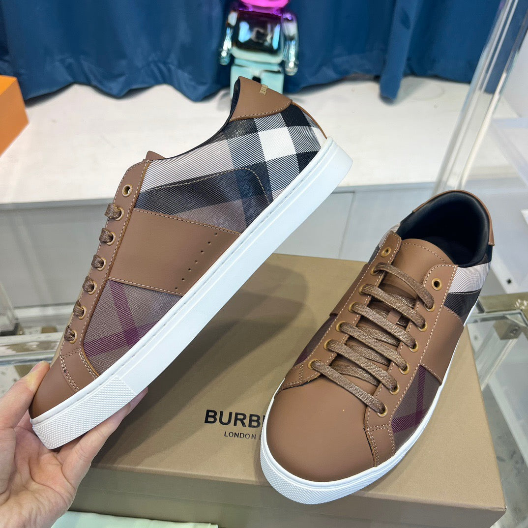 Brown grey white Shoes - FashionHype.xyz
