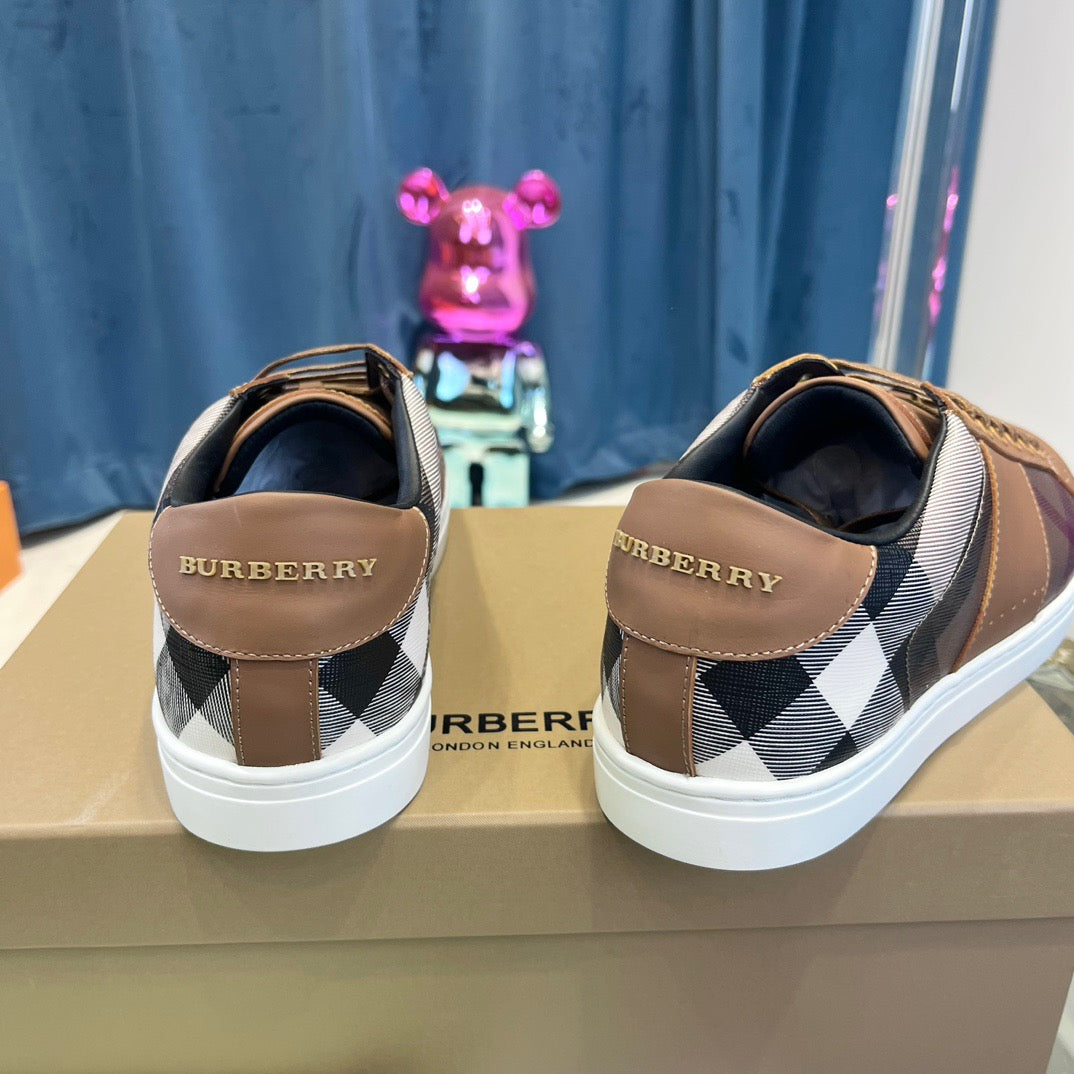 Brown grey white Shoes - FashionHype.xyz