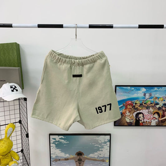 Grey and Black Shorts - FashionHype.xyz
