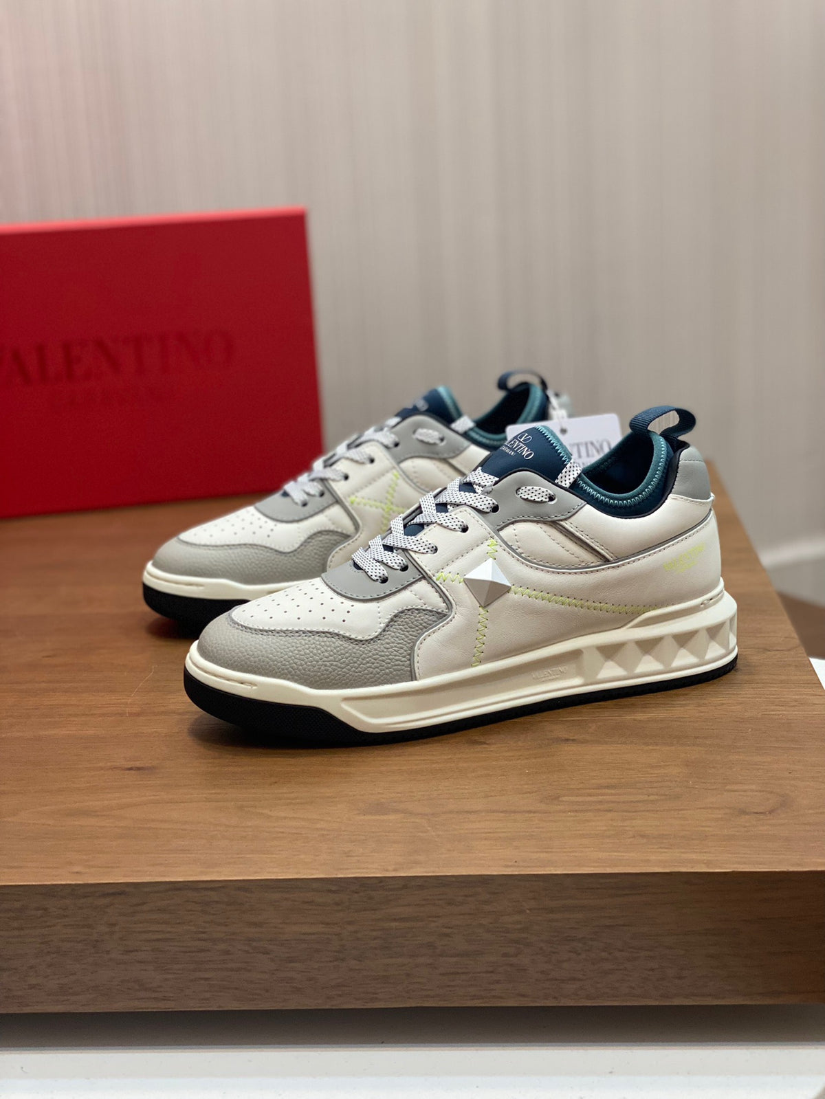 White, Black and Grey Shoes - FashionHype.xyz