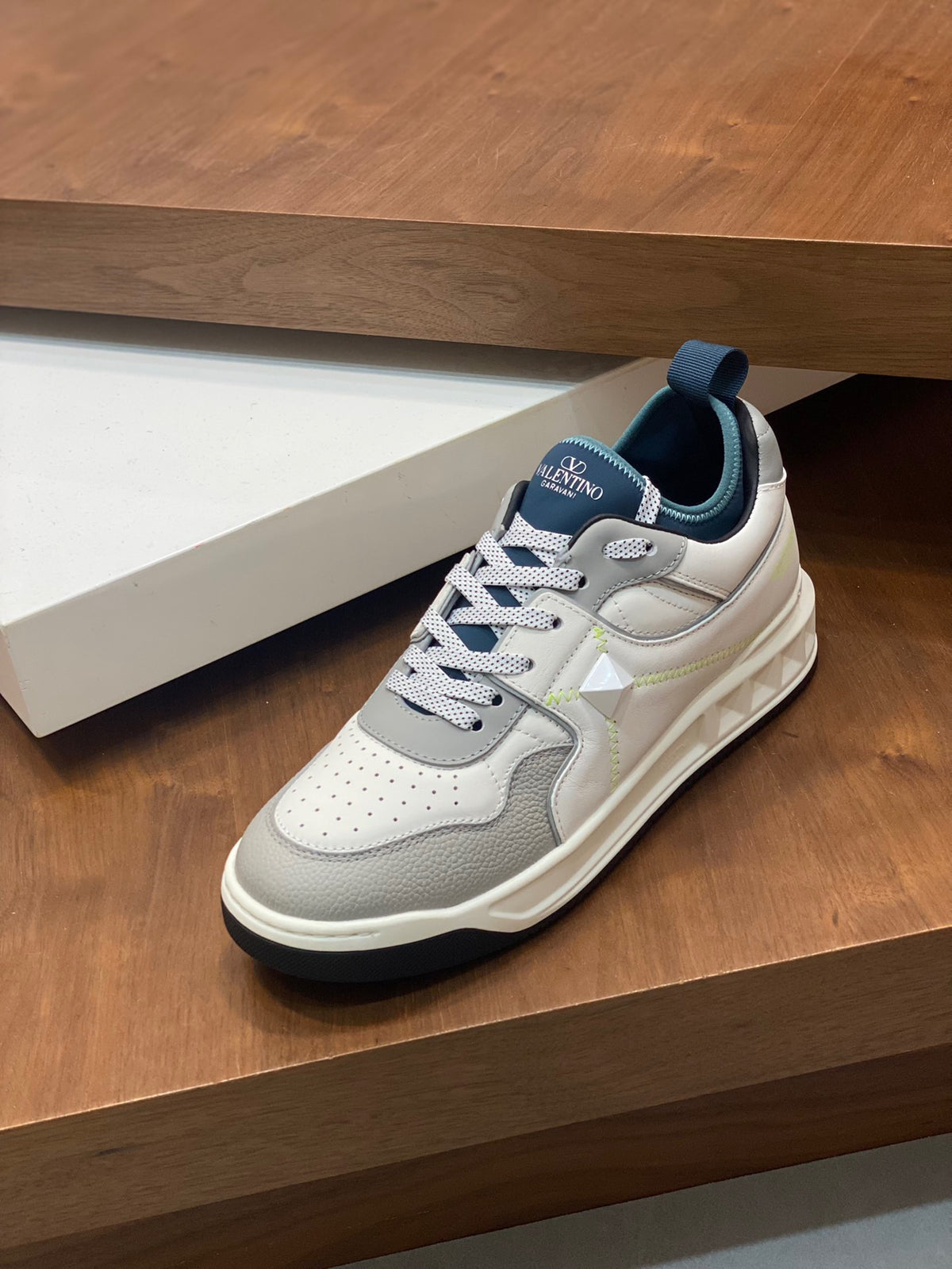 White, Black and Grey Shoes - FashionHype.xyz