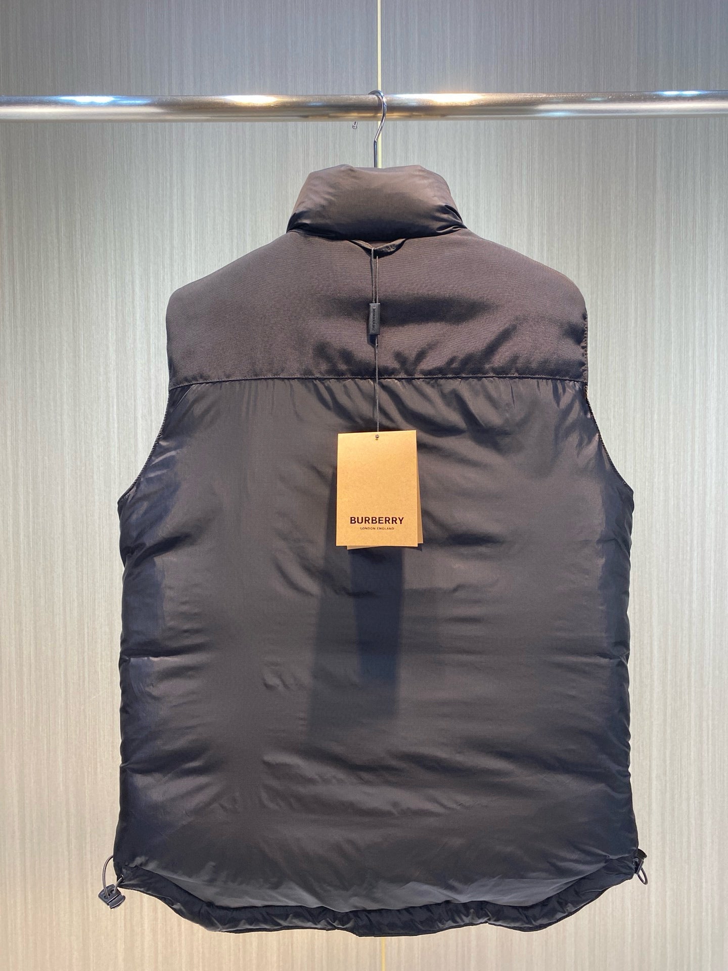 Wendbare Weste in Braun-Schwarz - Größe XL