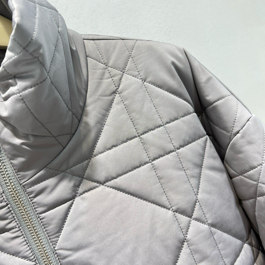 Silver grey Jacket - FashionHype.xyz
