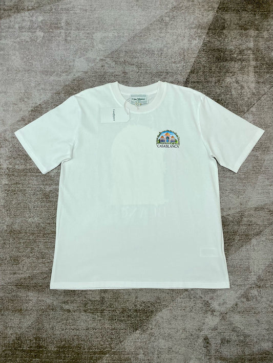 White T-shirt - FashionHype.xyz