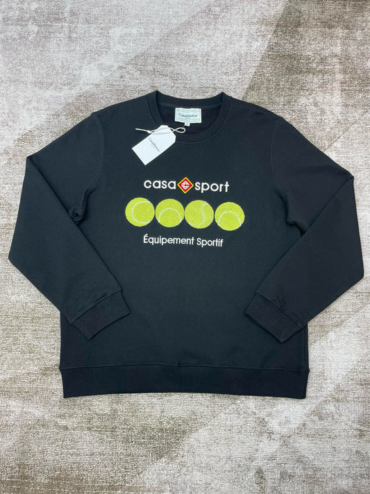 Sudadera verde y negra