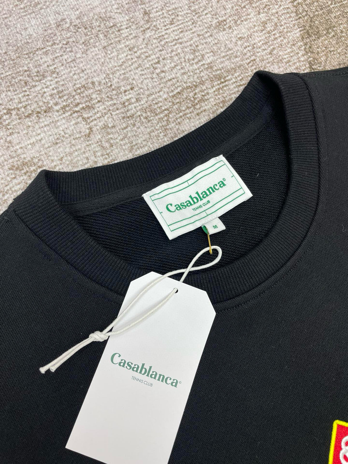 Sudadera verde y negra