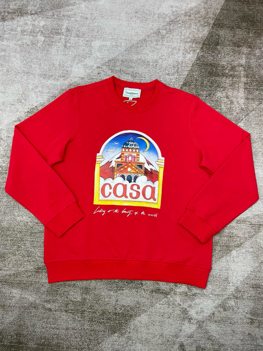 Red Sweatshirt - FashionHype.xyz