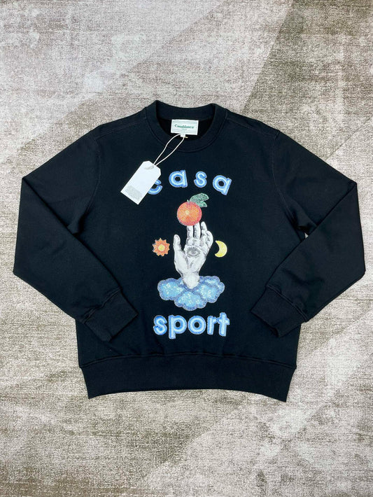 Sudadera en blanco y negro