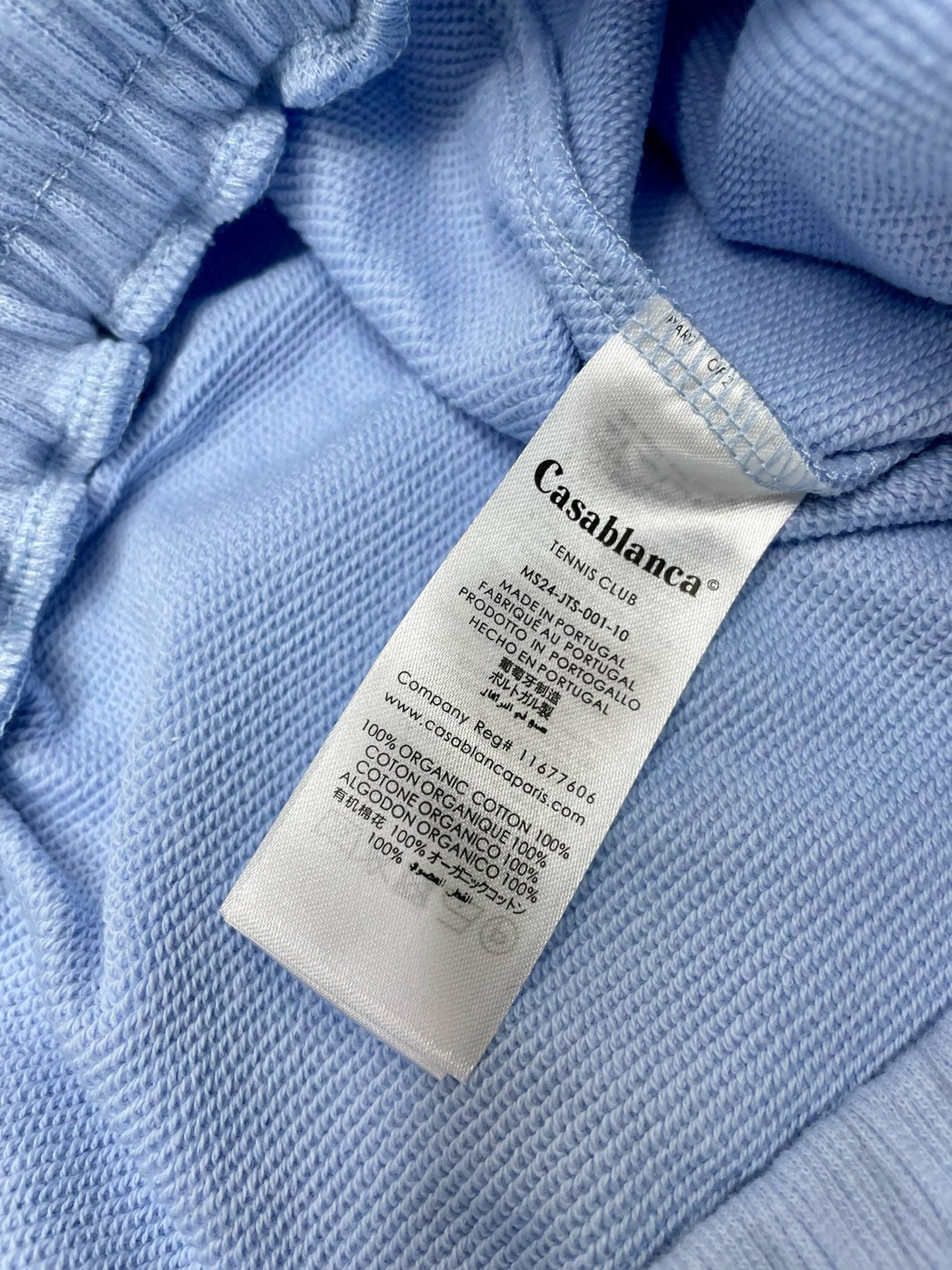 Sky blue and Black Short - FashionHype.xyz
