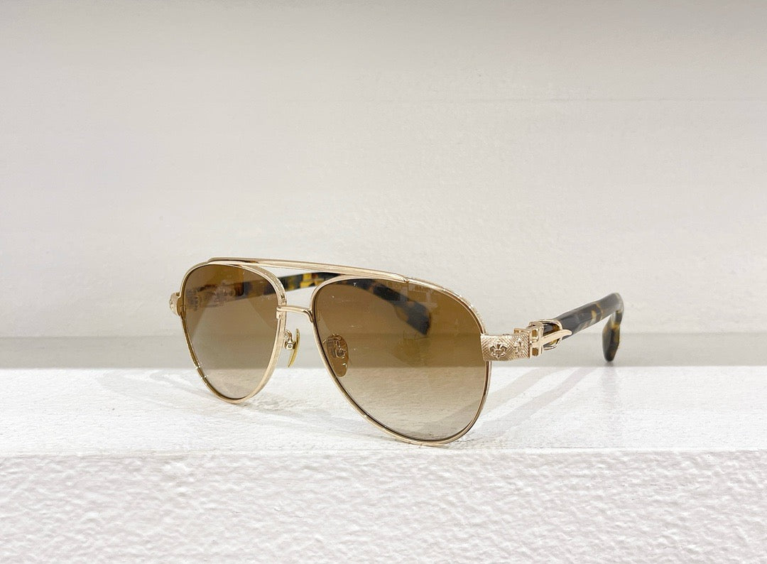 Black,Brown and Blue Sunglass - FashionHype.xyz