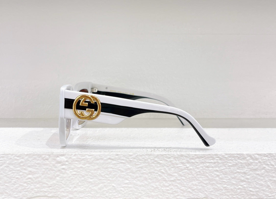 Black,Red and White Sunglass - FashionHype.xyz