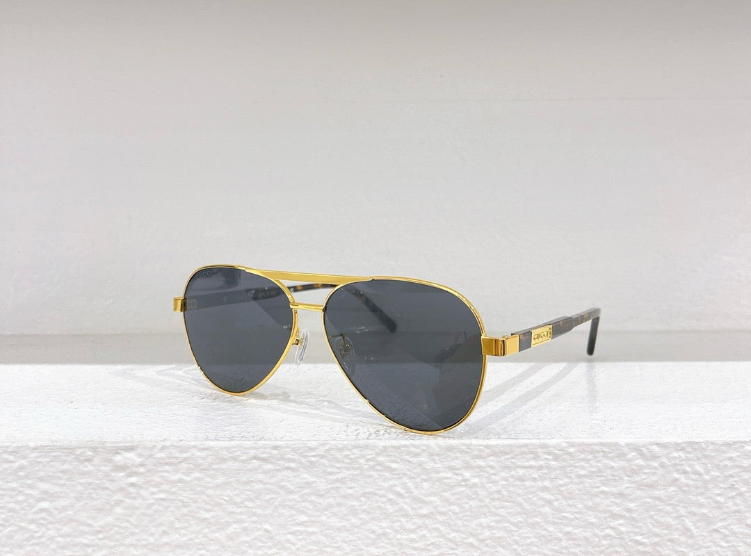 Black,Brown and Blue Sunglass - FashionHype.xyz