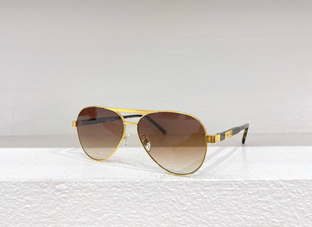 Black,Brown and Blue Sunglass - FashionHype.xyz