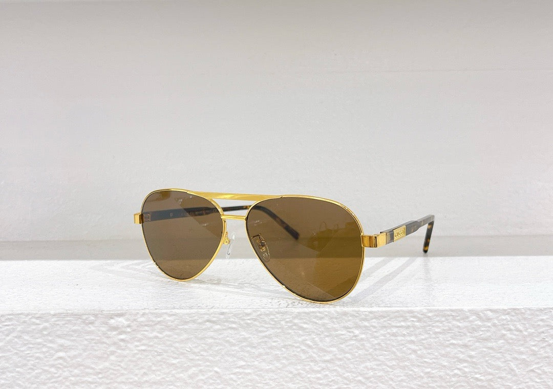 Black,Brown and Blue Sunglass - FashionHype.xyz