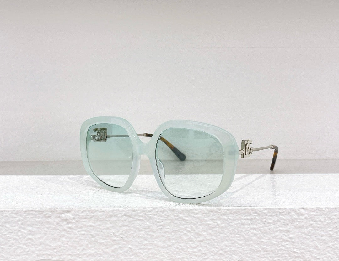 Sky blue,White,Black and Pink Sunglass - FashionHype.xyz
