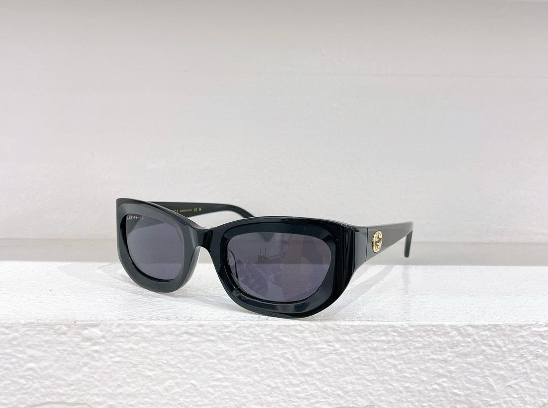 Brown,Black,Blue and Gold Sunglass - FashionHype.xyz