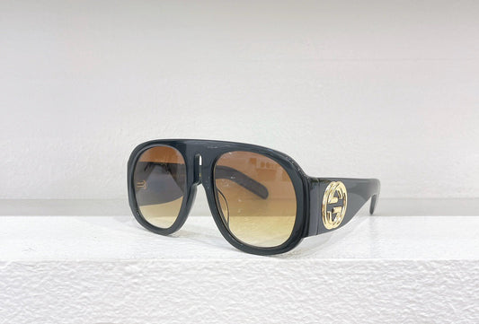 Brown,Black and Blue Sunglass - FashionHype.xyz